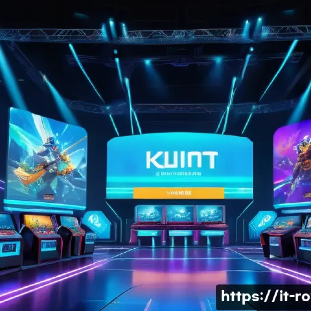 로얄매치 이벤트 일정 - A dynamic and vibrant gaming event scene showcasing a group of diverse players collaborating and com...