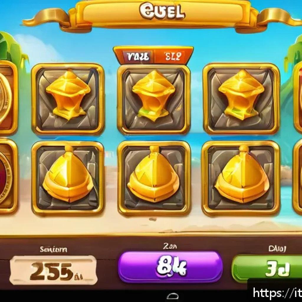 로얄매치 무료 아이템 - A vibrant and colorful mobile game interface showing a player collecting daily rewards in Royal Matc...